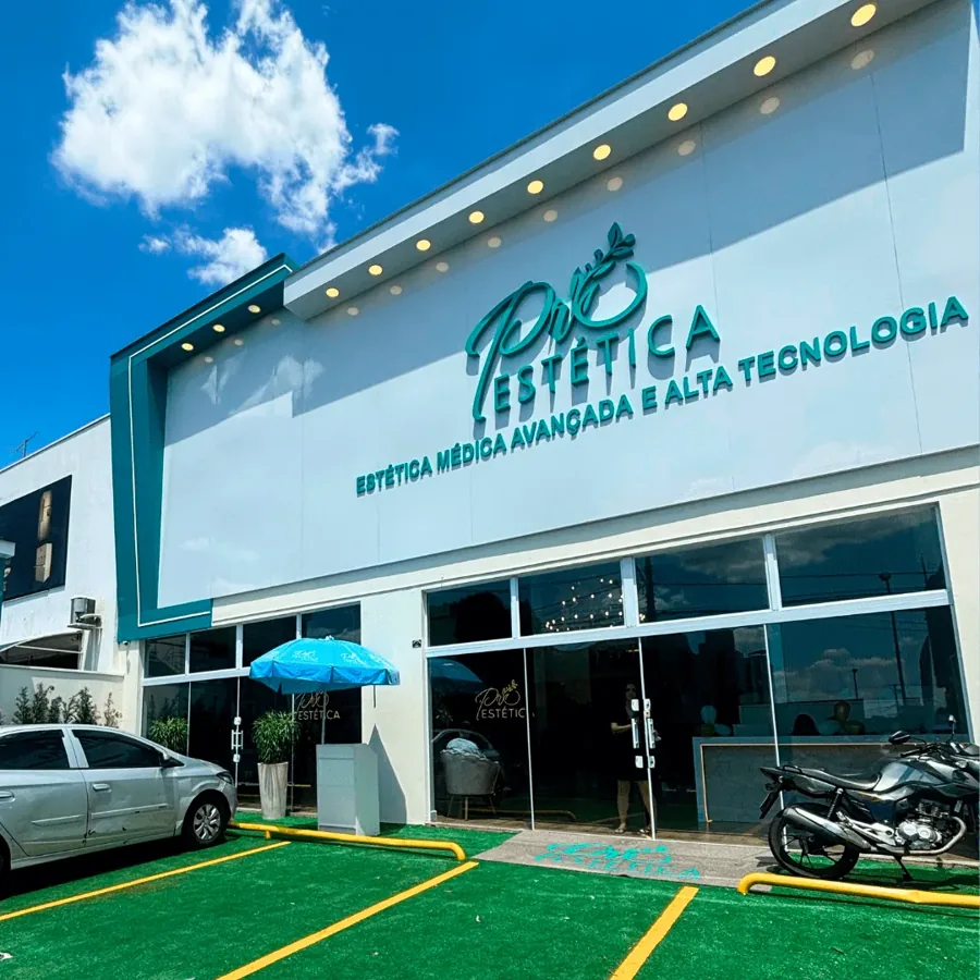Fachada da Unidade Indaiatuba da Pró Estética.
